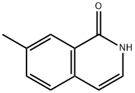 1-羟基-7-甲基异喹啉 结构式