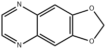 1,3-Dioxolo[4,5-g]quinoxaline  (9CI) Structure