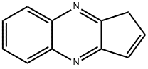 1H-Cyclopenta[b]quinoxaline  (8CI,9CI) Structure