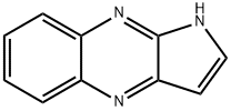 1H-Pyrrolo[2,3-b]quinoxaline  (8CI,9CI) Structure