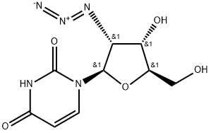 2'-Azido-2'-deoxyuridine Struktur
