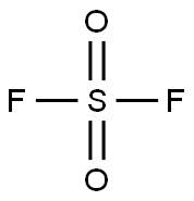 スルホニルジフルオリド 化学構造式