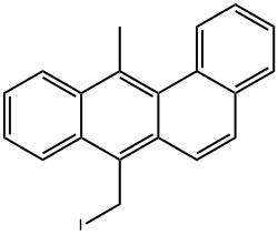 7-(Iodomethyl)-12-methylbenz[a]anthracene Struktur