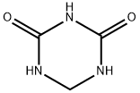 2,4-ジオキソヘキサヒドロ-1,3,5-トリアジン 化学構造式
