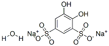 1,2-二羟基-3,5-苯二磺酸二钠盐 结构式