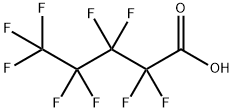 九氟戊酸, 2706-90-3, 结构式