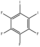 1,2-二碘四氟苯 结构式