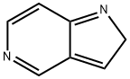2H-吡咯并[3,2-C]吡啶, 271-32-9, 结构式