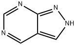 2H-Pyrazolo[3,4-d]pyrimidine (8CI,9CI) Struktur