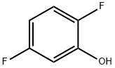 2,5-二氟苯酚, 2713-31-7, 结构式