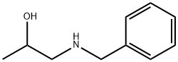 1-苄氨基-2-丙醇 结构式