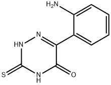 6-(2-AMINO-PHENYL)-3-THIOXO-3,4-DIHYDRO-2H-[1,2,4]TRIAZIN-5-ONE Structure
