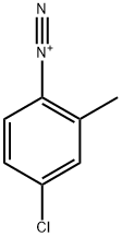 4-クロロ-2-メチルベンゼンジアゾニウム 化学構造式