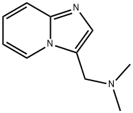 3-[(二甲胺基)甲基]咪唑(1,2-Α)吡啶 结构式
