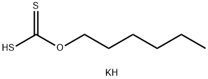 POTASSIUM HEXYLXANTHATE Structure