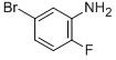 5-BROMO-2-FLUOROANILINE 结构式
