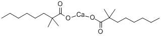 ネオデカン酸カルシウム 化学構造式