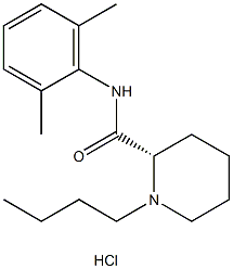 Levobupivacaine hydrochloride Struktur