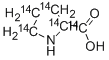 L-PROLINE, [U-14C] 结构式