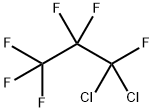 1,1-dichloro-1,2,2,3,3,3-hexafluoropropane Struktur