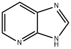 1H-イミダゾ[4,5-b]ピリジン 化学構造式