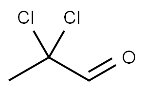 2,2-二氯丙醛 结构式