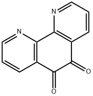 1,10-邻二氮杂菲-5,6-二酮, 27318-90-7, 结构式