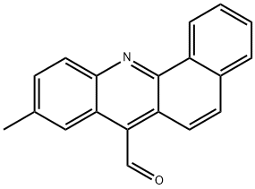 9-Methylbenz[c]acridine-7-carbaldehyde 结构式