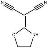 (2-OXAZOLIDINYLIDENE)MALONONITRILE Struktur