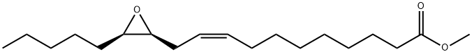 (+)-[12S,13R]-环氧基-顺式-9-十八烯酸甲酯 结构式