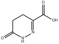 6-氧-1,4,5,6-四氢吡哒嗪-3-羧酸, 27372-38-9, 结构式