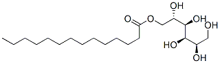 D-グルシトールモノテトラデカノアート 化学構造式