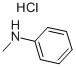 N-METHYLANILINE HYDROCHLORIDE Struktur