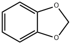 1,2-メチレンジオキシベンゼン 化学構造式