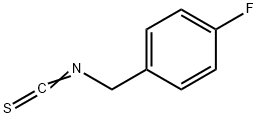 4-氟苄基硫氰酸酯, 2740-88-7, 结构式