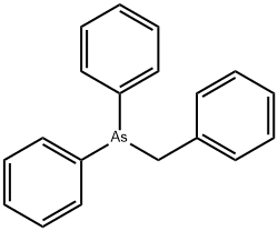 benzyl-diphenyl-arsane 结构式