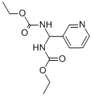 3-[BIS-(ETHOXYCARBONYLAMINO)-METHYL]-PYRIDINE 结构式