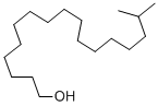 异十八烷醇 结构式