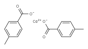 トルイル酸カドミウム 化学構造式