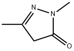 1,3-Dimethyl-5-pyrazolone Struktur
