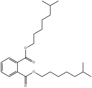 Diisooctyl phthalate Struktur