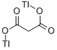 マロン酸ジタリウム(I) 化学構造式