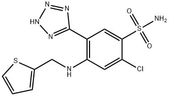 Azosemide Struktur