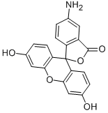 アミノフルオレセイン 化学構造式