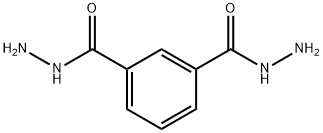 イソフタル酸ジヒドラジド 化学構造式
