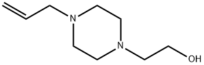 1-ALLYL-4-(2-HYDROXYETHYL)-PIPERAZINE Struktur