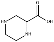 ピペラジン-2-カルボン酸 化学構造式