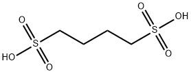 ブタン-1,4-ジスルホン酸 HYDRATE 化学構造式