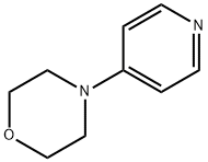 4-(4-ピリジル)モルホリン 化学構造式