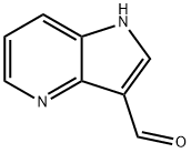 4-氮杂吲哚-3-甲醛 结构式